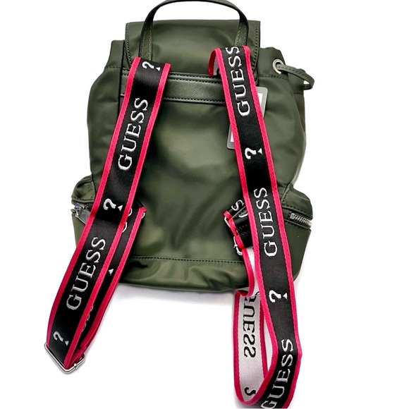 GUESS Carbondale Backpack Army Green Nylon main image 5